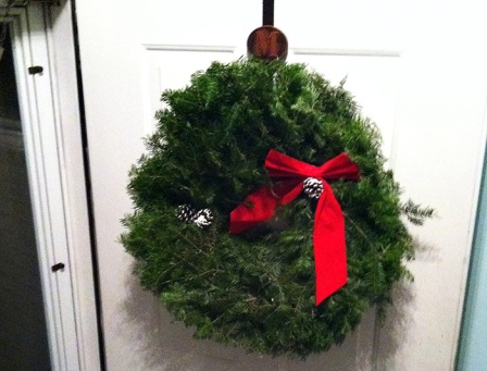 Our first Christmas wreath!